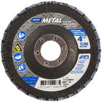 NORTON: 4-1/2 X 7/8 NORTON FLAP DISCS AND MERIT POWERFLEX FLAP, P36 GRIT